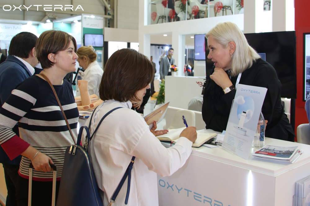 Oxyterra представила Россию на EXPOMED EURASIA-2023 в Турции